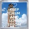 Keep Calm and Love Epsom - Small Coaster