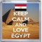 Keep Calm and Love Egypt - Small Coaster