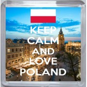 Keep Calm and Love Poland - Small Coaster