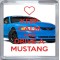 Keep Calm and Drive a Mustang - Small Coaster