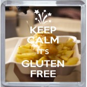 Keep Calm It's Gluten Free - Small Coaster
