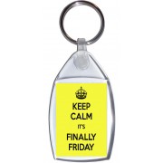 Keep Calm It's Finally Friday - Keyring