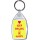 Keep Smiling and be Happy - Keyring