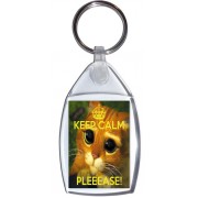 Keep Calm    Pleeese! - Keyring
