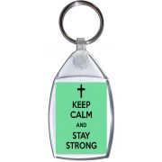Keep Calm and Stay Strong - Keyring