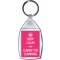 Keep Calm and Carry On Camping - Keyring