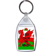 Keep Calm I'm Welsh - Keyring