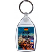 Keep Calm and Love Germany - Keyring