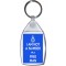 I am Not a number I'm a Free Man - Keyring