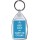 Keep Calm and Carry On Cycling - Keyring