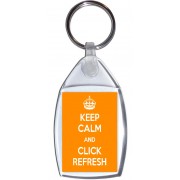 Keep Calm and Click Refresh - Keyring