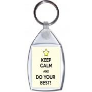 Keep Calm and Do Your Best! - Keyring