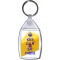 Keep Calm and Eat Cheese - Keyring