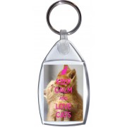 Keep Calm and Love Cats - Keyring