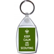 Keep Calm and Go Scouting - Keyring