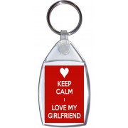 Keep Calm I Love My Girlfriend - Keyring