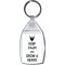Keep Calm and Grow a Beard - Keyring