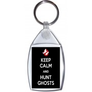 Keep Calm and Hunt Ghosts - Keyring