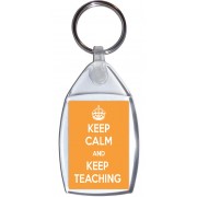 Keep Calm and Keep Teaching - Keyring