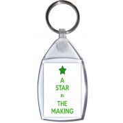 A Star in the Making - Keyring