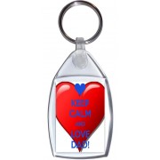 Keep Calm and Love Dad! - Keyring
