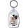 Keep Calm and Love Pugs - Keyring