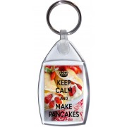 Keep Calm and Make Pancakes - Keyring