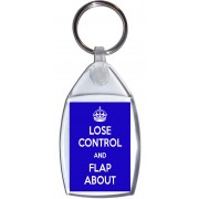Lose Control and Flap About - Keyring