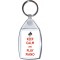 Keep Calm and Play Piano Keyring