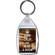 Keep Calm and Read a Book - Keyring