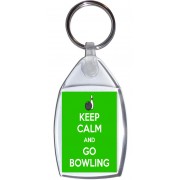 Keep Calm and Go Bowling - Keyring