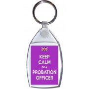 Keep Calm I'm a Probation Officer - Keyring
