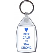 Keep Calm and Stay Strong - Keyring