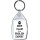 Keep Clam I'm an English Expert - Keyring