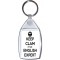 Keep Clam I'm an English Expert - Keyring