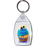 Keep Calm and Eat A Cookie - Keyring