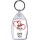 Keep Calm I Love You - Keyring