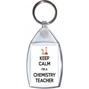 Keep Calm I'm a Chemistry Teacher - Keyring