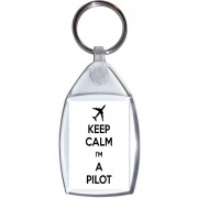 Keep Calm I'm a Pilot - Keyring