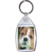 Love Bulldogs - Keyring