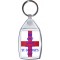 Keep Calm and Happy St. George's Day - Keyring