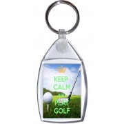 Keep Calm and Play Golf - Keyring