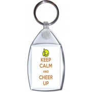 Keep Calm and Cheer Up - Keyring