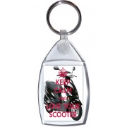 Keep Calm and Love Your Scooter - Keyring