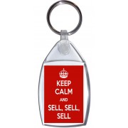 Keep Calm and Sell, Sell, Sell - Keyring
