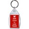 Keep Calm and Love Trains - Keyring
