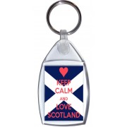 Keep Calm and Love Scotland - Keyring