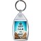 Keep Calm and Read On - Keyring