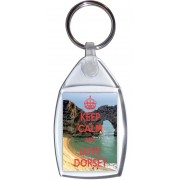Keep Calm and Love Dorset - Keyring
