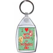 With Love on Mother's Day - Keyring